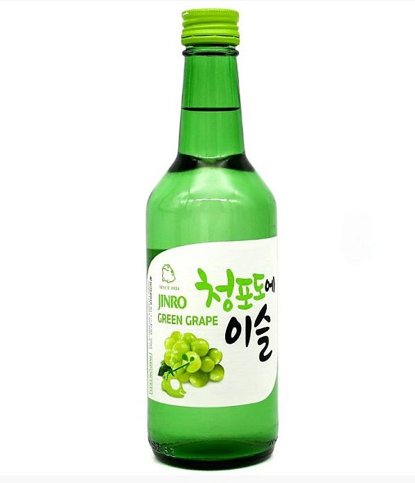 Soju Jinro Sabor Uva Verde 360ml