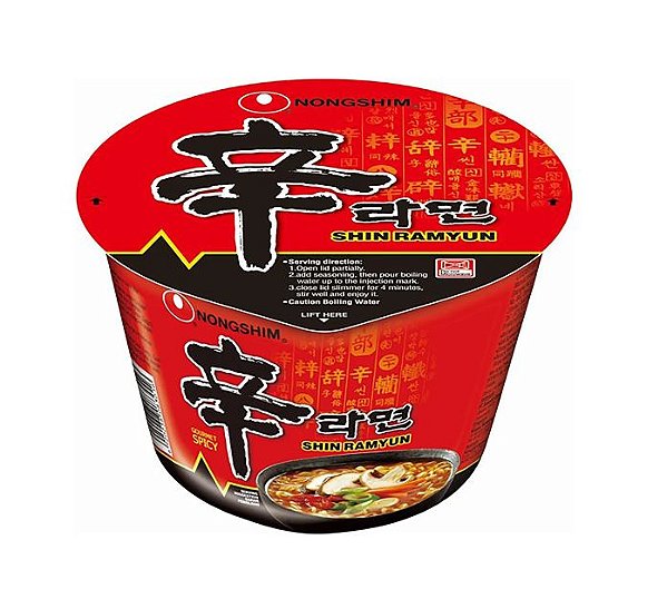 Lamen Coreano Shin Big Bowl 114g - Nongshim