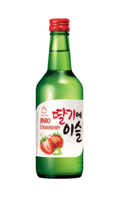 Soju Jinro Sabor Morango 360ml