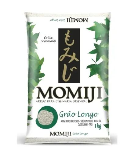 Arroz Japonês Grão Longo Momiji 1kg