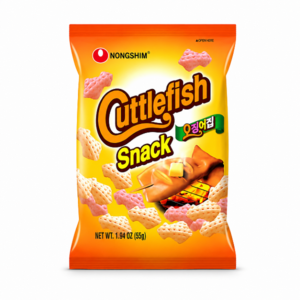 Salgadinho Coreano Sabor Lula Cuttlefish 55g - Nongshim