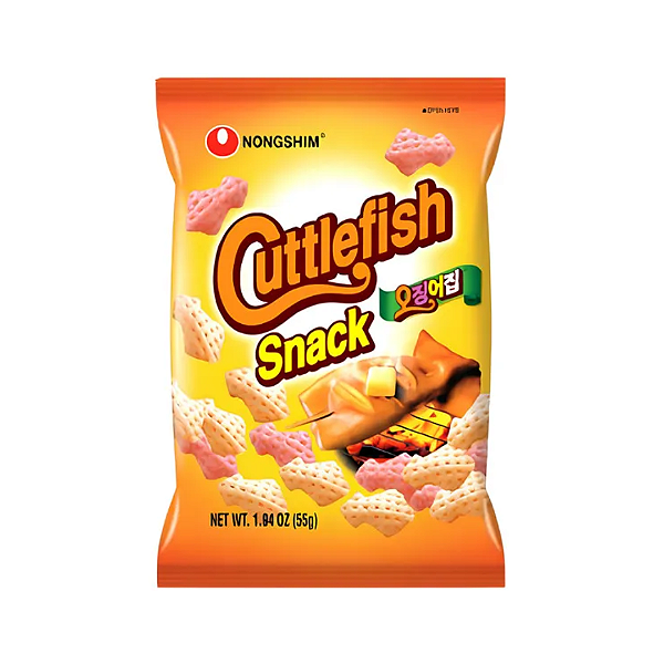 Salgadinho Coreano Sabor Lula Cuttlefish 55g - Nongshim