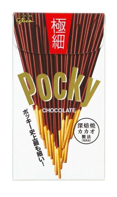Pocky Biscoito De Palito Sabor Chocolate Thin (Fino) 44g