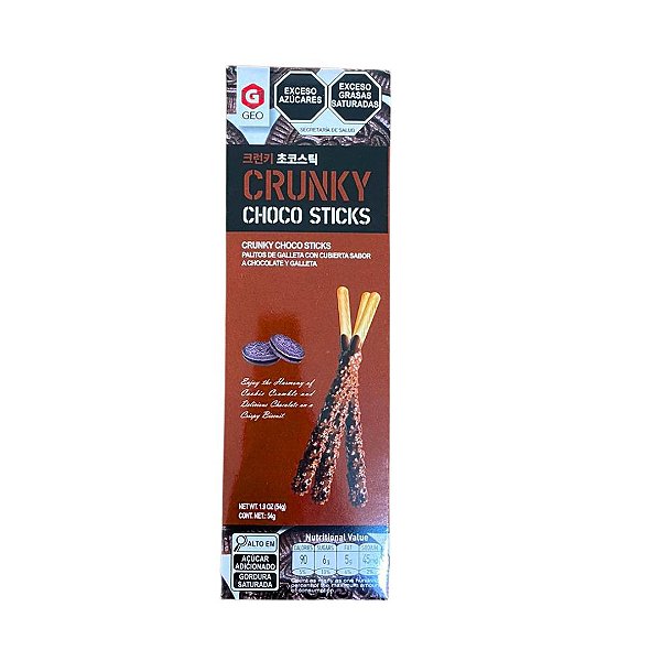 Palitos De Biscoito Com Chocolate Crocante Choco Sticks 54g