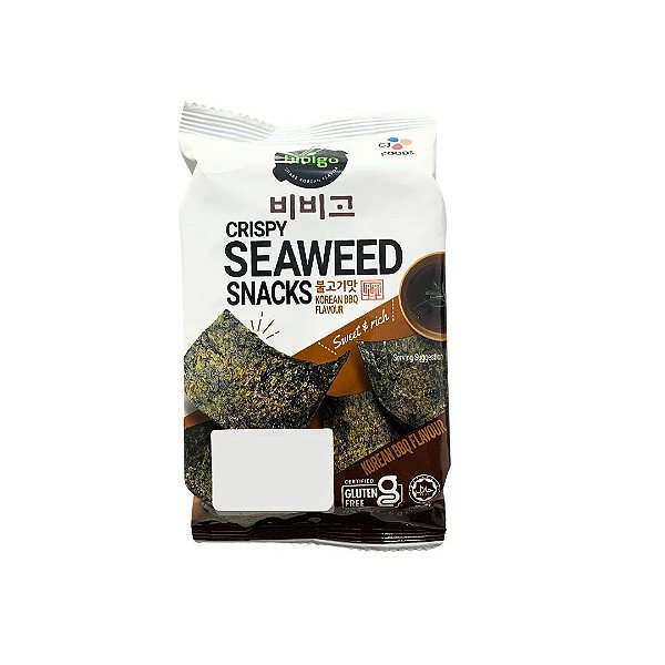 Snack Alga Marinha Sabor BBQ Bibigo 5g