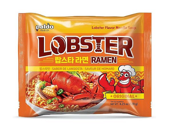 Lamen Coreano Lobster Sabor Lagosta 120g