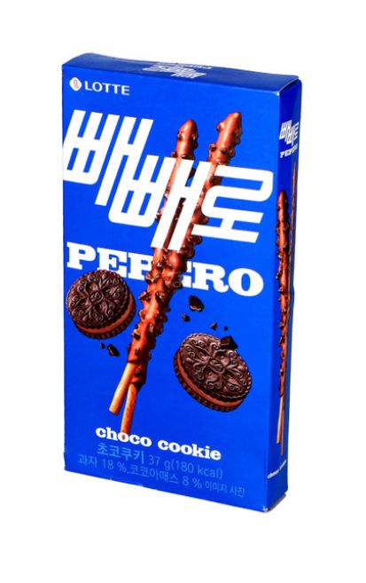 Pepero Biscoito Palito Sabor Choco Cookie 37G - Lotte