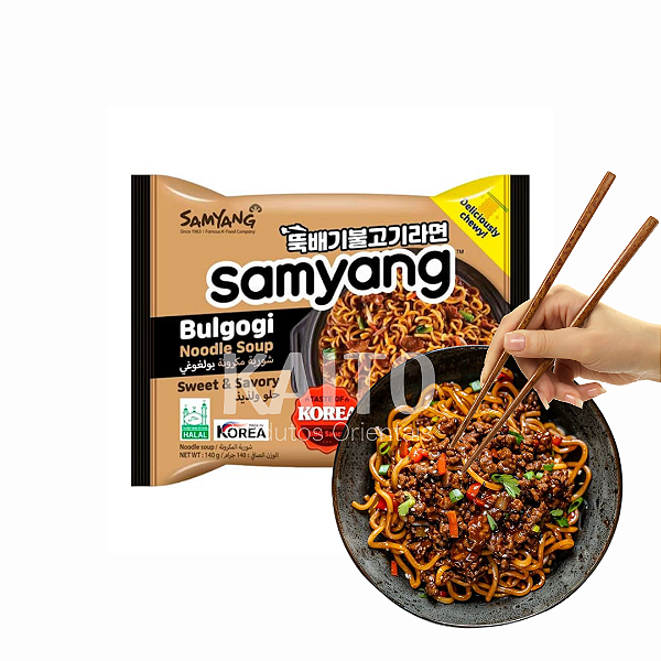 Lamen Coreano Bulgogi 140g - Samyang