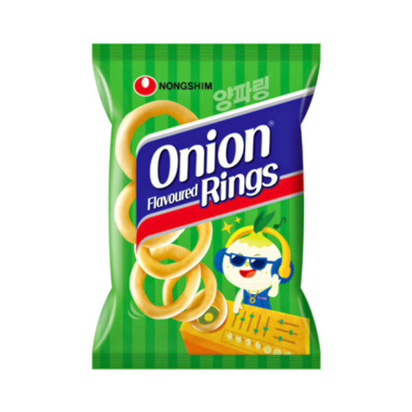 Salgadinho Coreano Onion Rings Aneis De Cebola 50G - Nongshim
