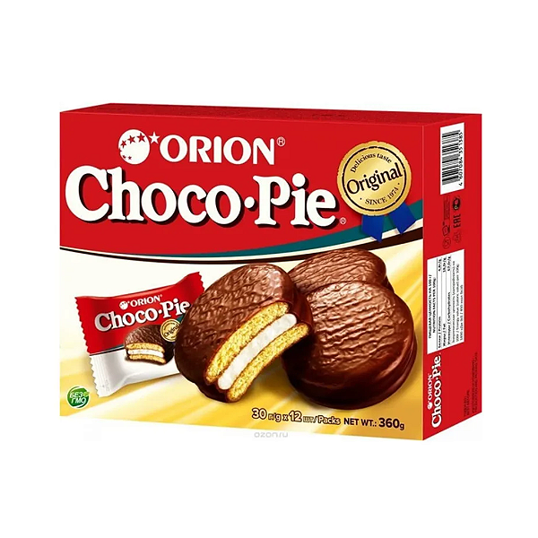 Choco Pie Caixa 12un 336G - Orion