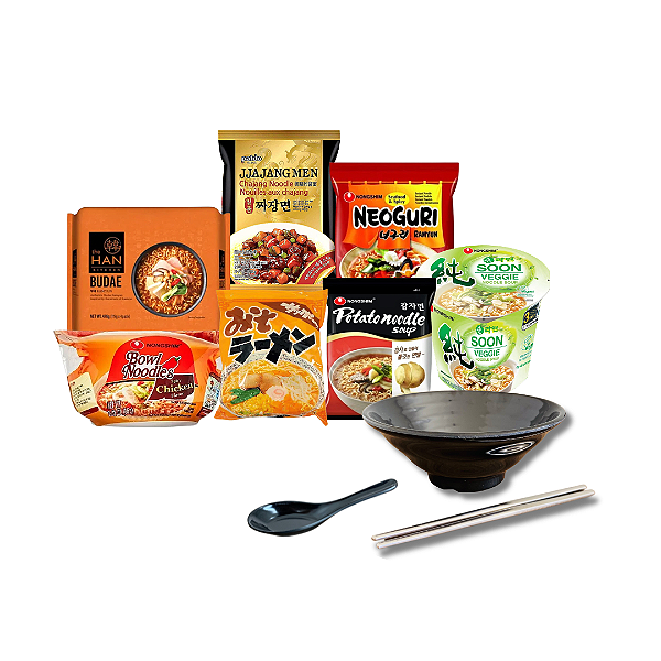 Combo Lamen Mix Com Utensílios