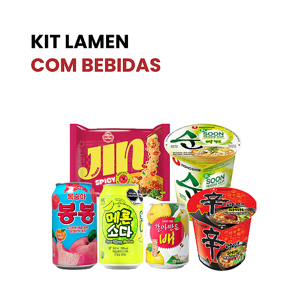 Kit Lamen Com Bebidas