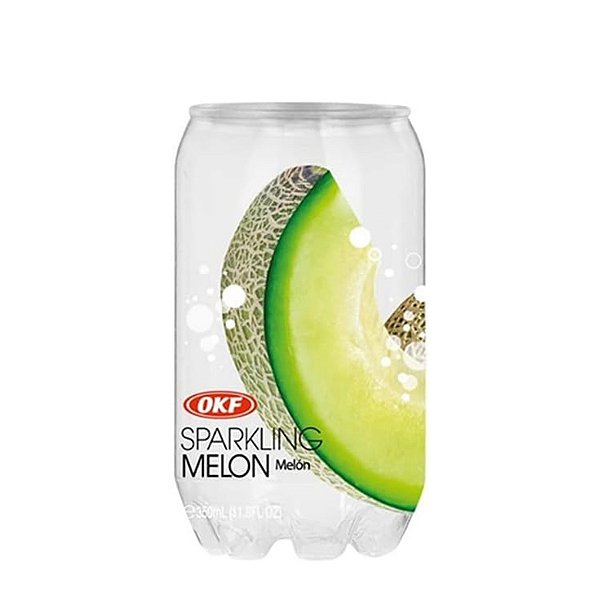Refresco Coreano Levemente Gaseificado Sabor Melão 350ml
