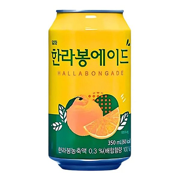 Refrigerante Coreano Sabor Ponkan 350ml