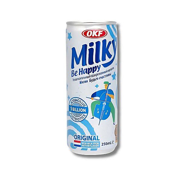 Bebida Gaseificada Milky Be Happy Sabor Original 250ml