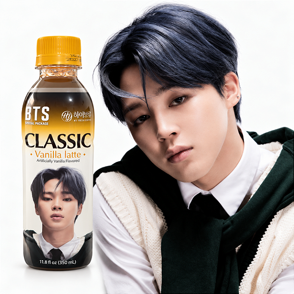 Café Oficial BTS JIMIN CLASSIC - Sabor Sortido 350ml