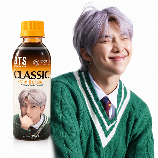 Café Oficial BTS RM CLASSIC - Sabor Sortido 350ml