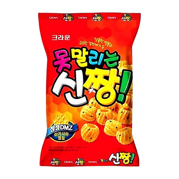 Salgadinho Coreano Mel Com Gergelim 120g