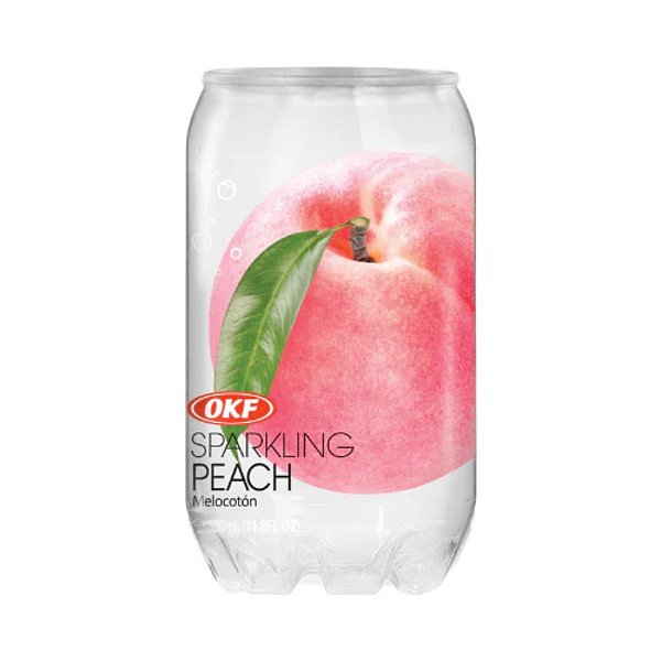 Refresco Coreano Levemente Gaseificado Sabor Pêssego 350ml