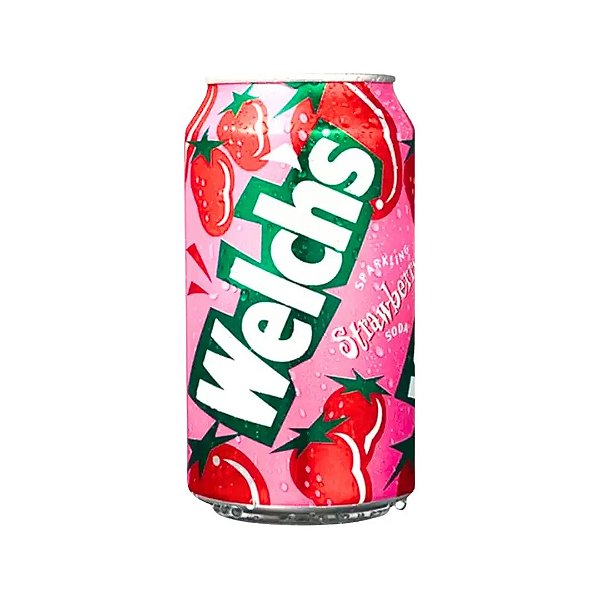 Refrigerante Coreano Sabor Morango 355ml - Welch's