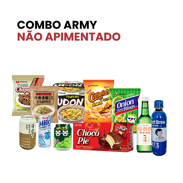Combo Army Não Apimentado