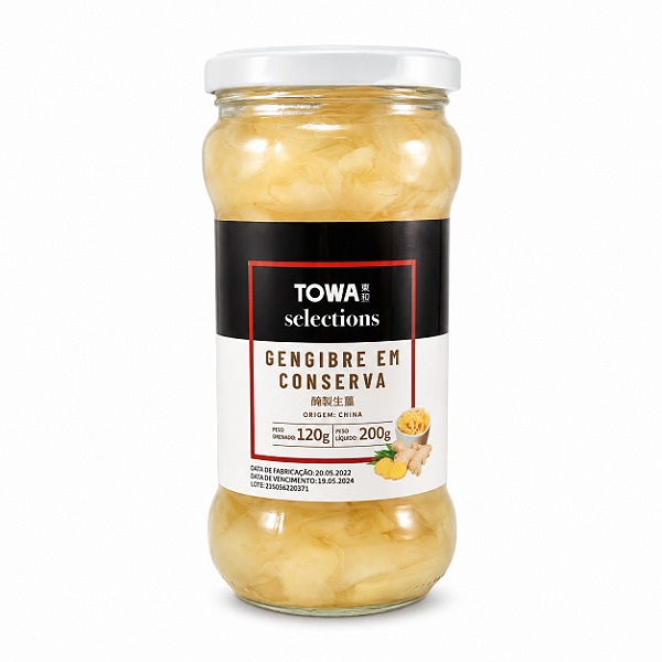 Gengibre em Conserva Towa 200g