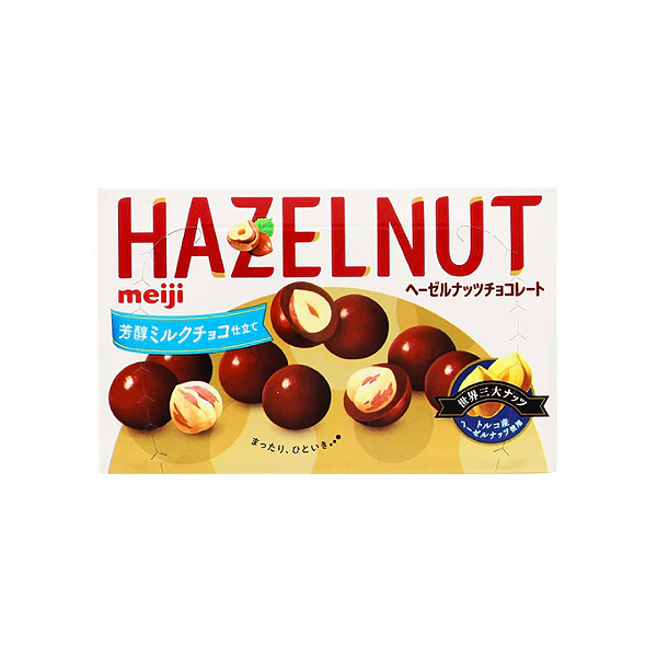 Chocolate Meiji Hazelnut Ao Leite Com Avela Importado Japão 52g