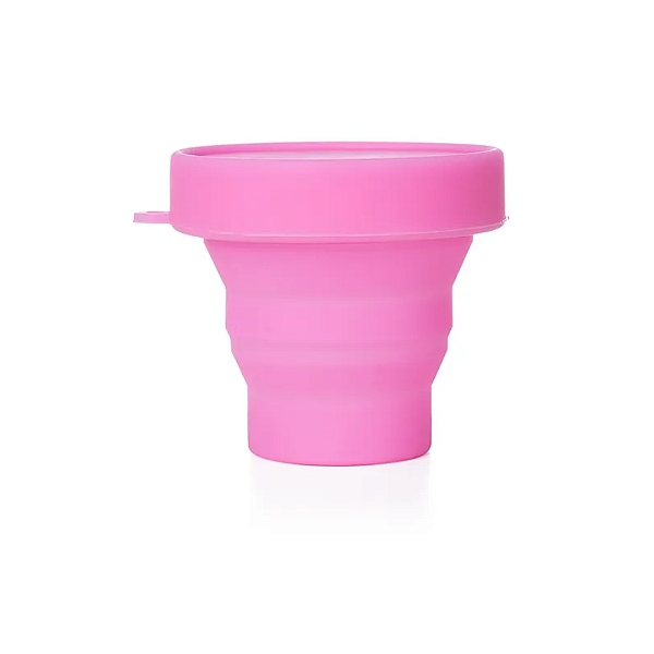 Copo De Silicone Retrátil