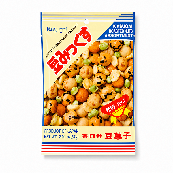Salgadinho Mix De Amendoin Torrado Kasugai 57g