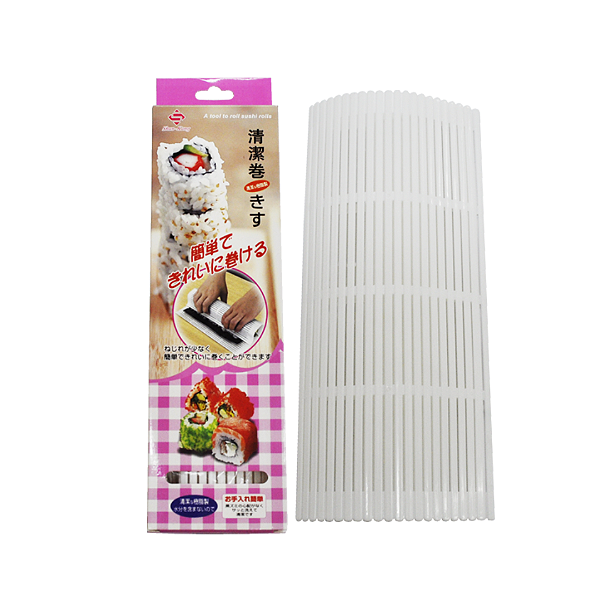 Esteira De Plástico Para Enrolar Sushi - 6,5cm x 14cm