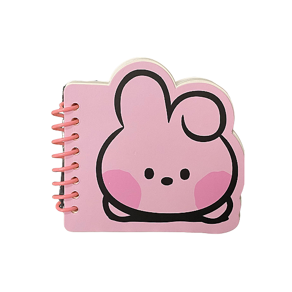 Caderneta Memo Note Cooky BT21