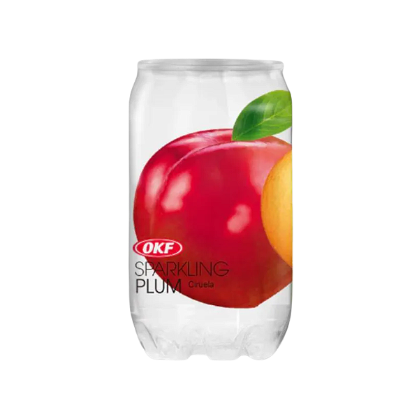 Refresco Coreano Levemente Gaseificado Sabor Ameixa 350ml