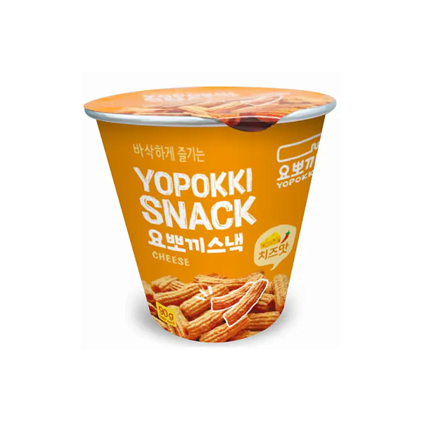 Snack Topokki Sabor Queijo Yopokki 30g