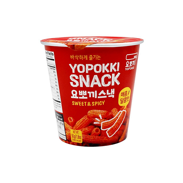Snack Topokki Sabor Sweet&Spicy Yopokki 30g