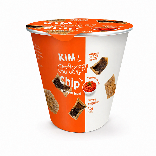 Snack Coreano Alga Marinha Nori Sabor Topokki Yopokki 30g