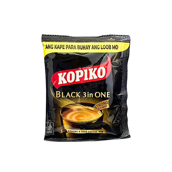 Café Em Pó Kopiko Black 3 Em 1 Sachê 30g