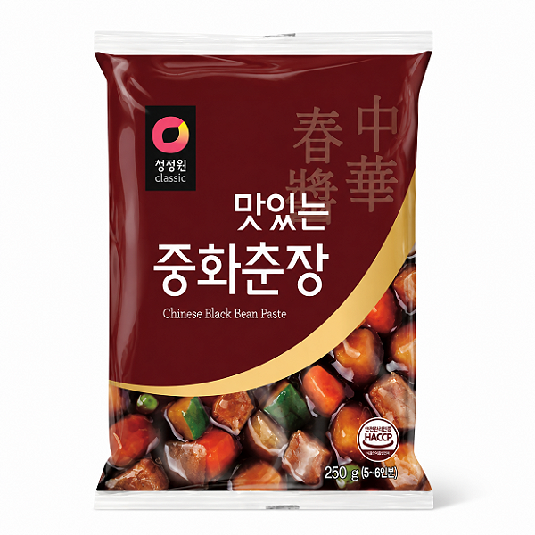 Pasta de Soja Preta Pronta Jjajang Molho Coreano 250g