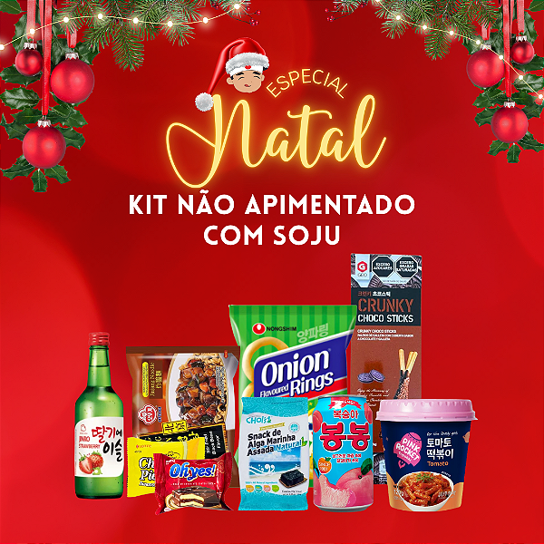 Kit Não Apimentado Com Soju - Especial Natal