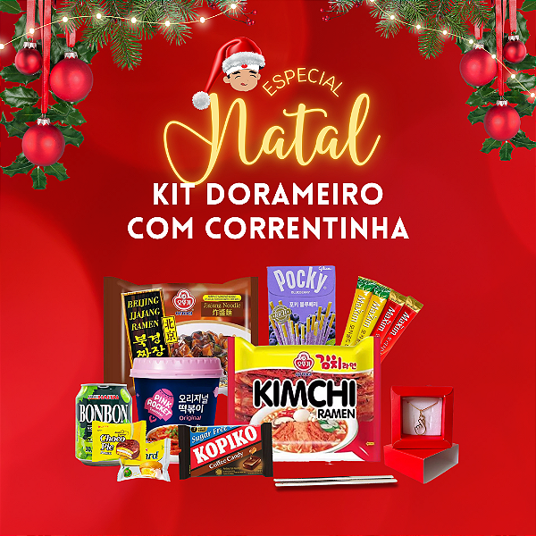 Kit Dorameiro Com Correntinha - Especial Natal