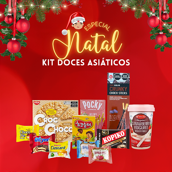 Kit Doces Asiáticos - Especial Natal
