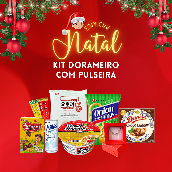 Kit Dorameiro Com Pulseira - Especial Natal