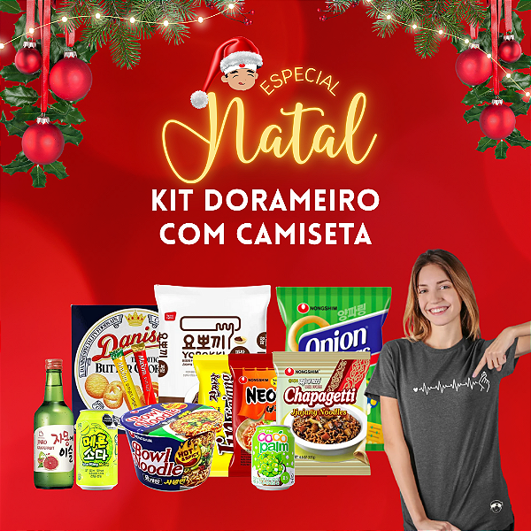 Kit Dorameiro com Camiseta - Especial Natal