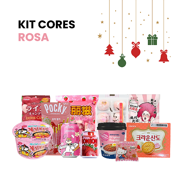 Kit Cores - Rosa