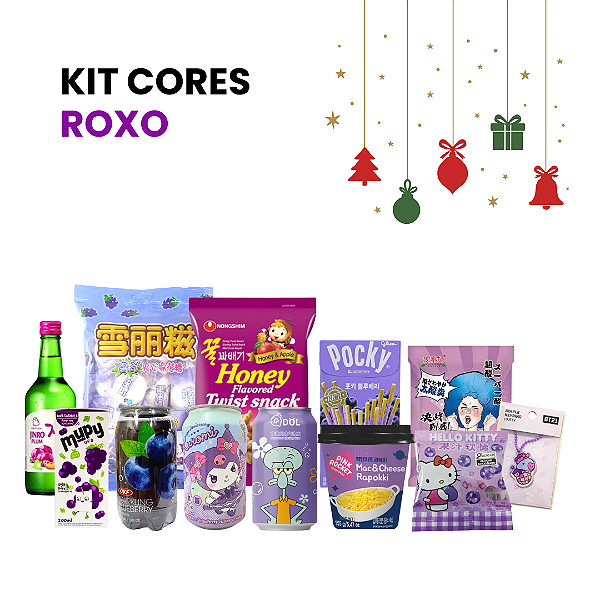 Kit Cores - Roxo