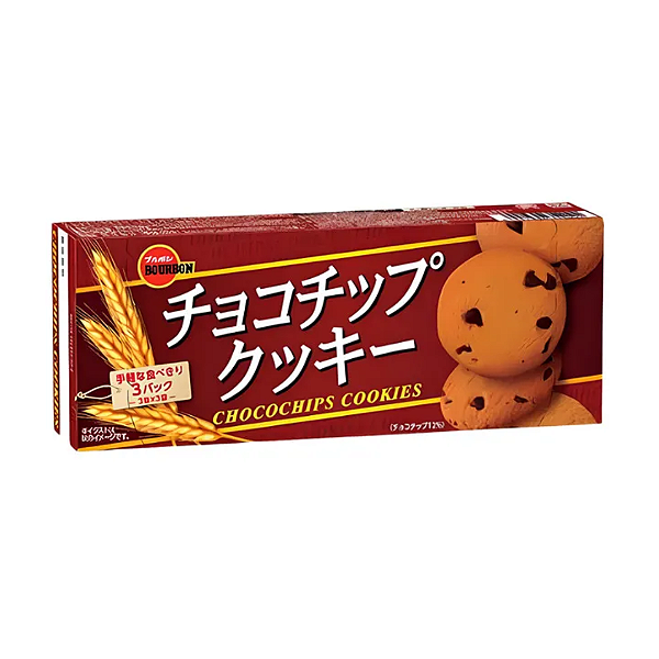 Biscoito Bourbon Sabor Choco Chip Cookie 95,4g