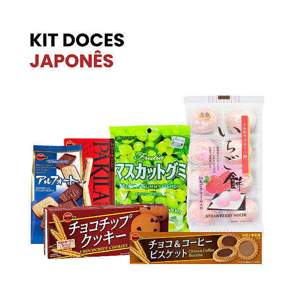 Kit Doces Do Japão