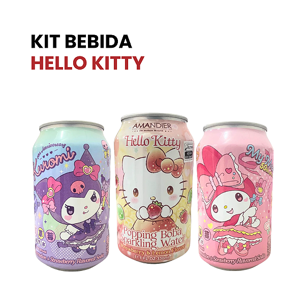 Kit Bebida Hello Kitty