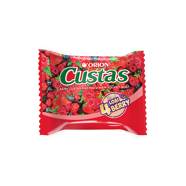 Bolinho Custas Orion Sabor Frutas Vermelhas Unitário