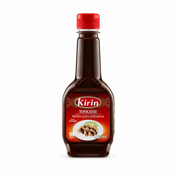 Molho Tonkatsu Kirin 200ml para Empanados e Culinária Japonesa