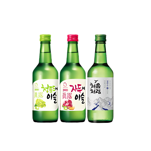 Kit Soju 3 Sabores Sortidos